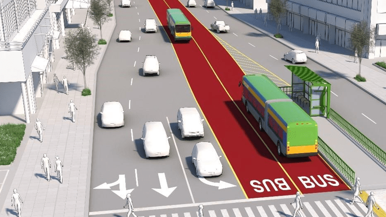 Автобуско метро или БРТ (Bus Rapid Transit) и во Скопје