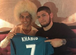 Кристијано Роналдо му честиташе на Нурмагомедов